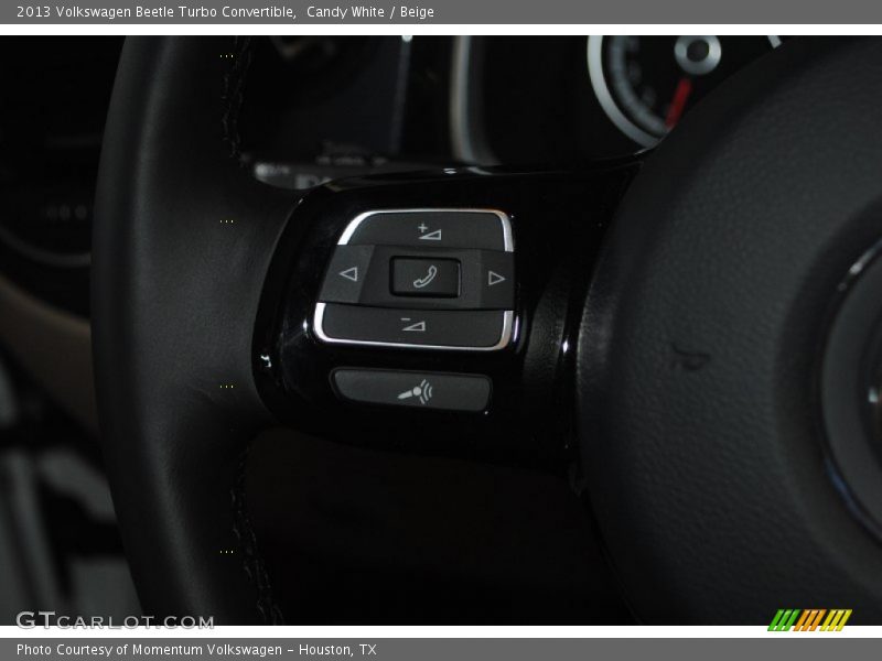 Candy White / Beige 2013 Volkswagen Beetle Turbo Convertible