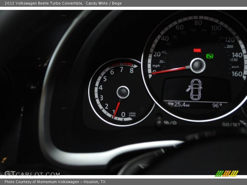Candy White / Beige 2013 Volkswagen Beetle Turbo Convertible