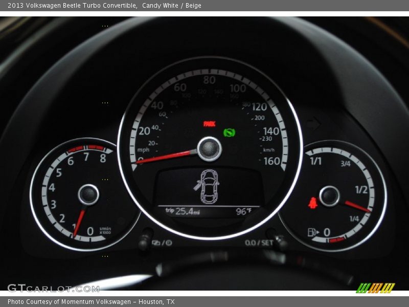 Candy White / Beige 2013 Volkswagen Beetle Turbo Convertible