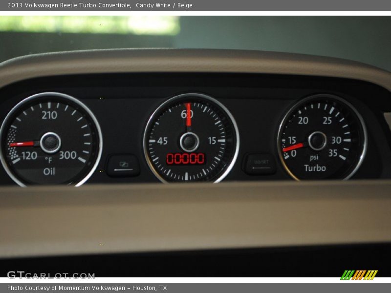 Candy White / Beige 2013 Volkswagen Beetle Turbo Convertible