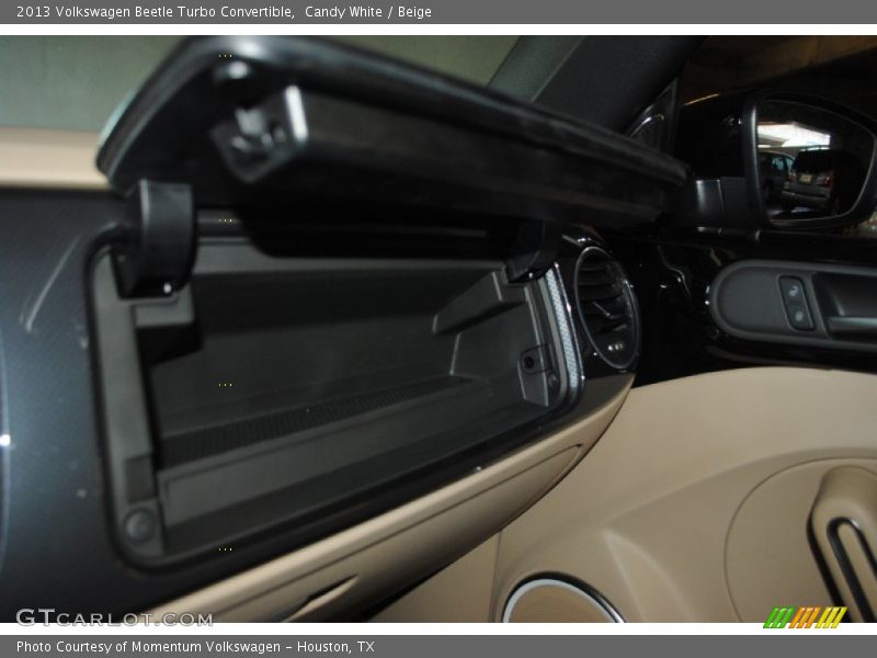 Candy White / Beige 2013 Volkswagen Beetle Turbo Convertible