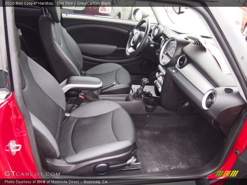 Chili Red / Grey/Carbon Black 2010 Mini Cooper Hardtop