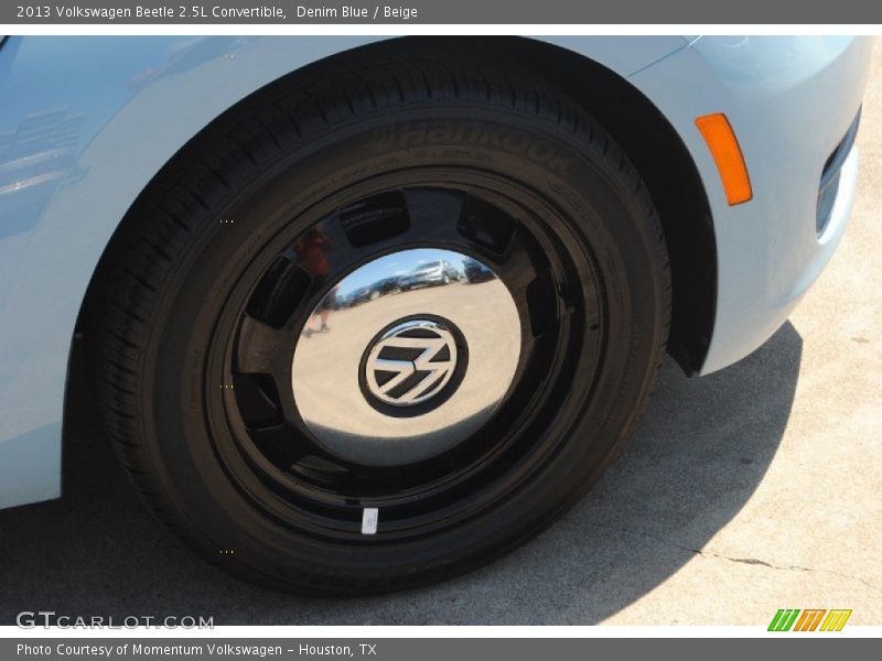 Denim Blue / Beige 2013 Volkswagen Beetle 2.5L Convertible