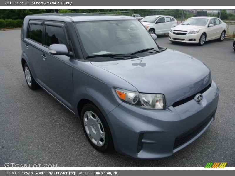 Stingray Metallic / Gray 2011 Scion xB