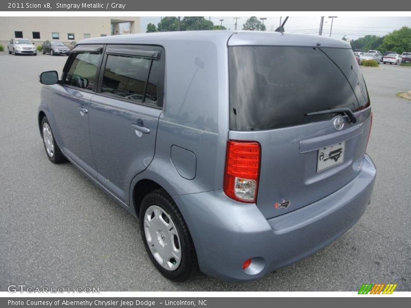 Stingray Metallic / Gray 2011 Scion xB