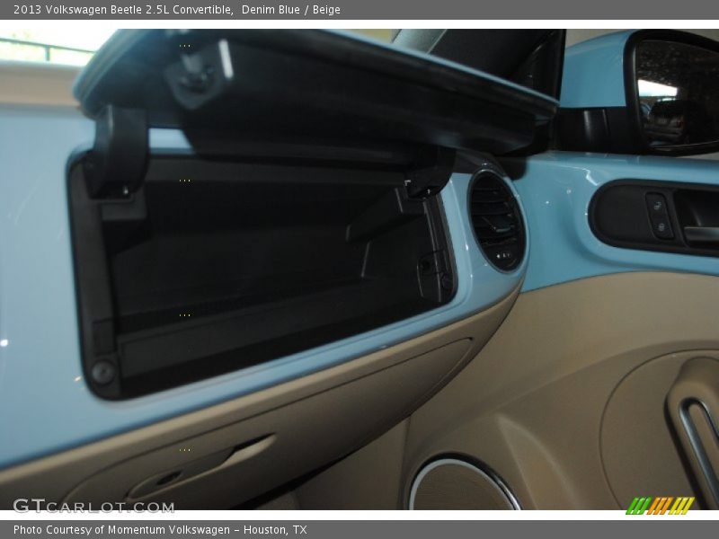 Denim Blue / Beige 2013 Volkswagen Beetle 2.5L Convertible