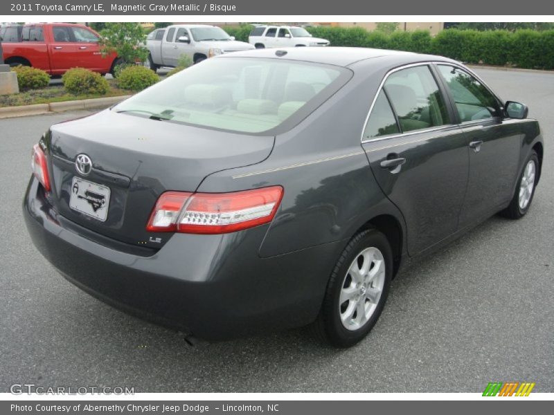 Magnetic Gray Metallic / Bisque 2011 Toyota Camry LE