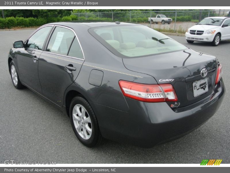 Magnetic Gray Metallic / Bisque 2011 Toyota Camry LE