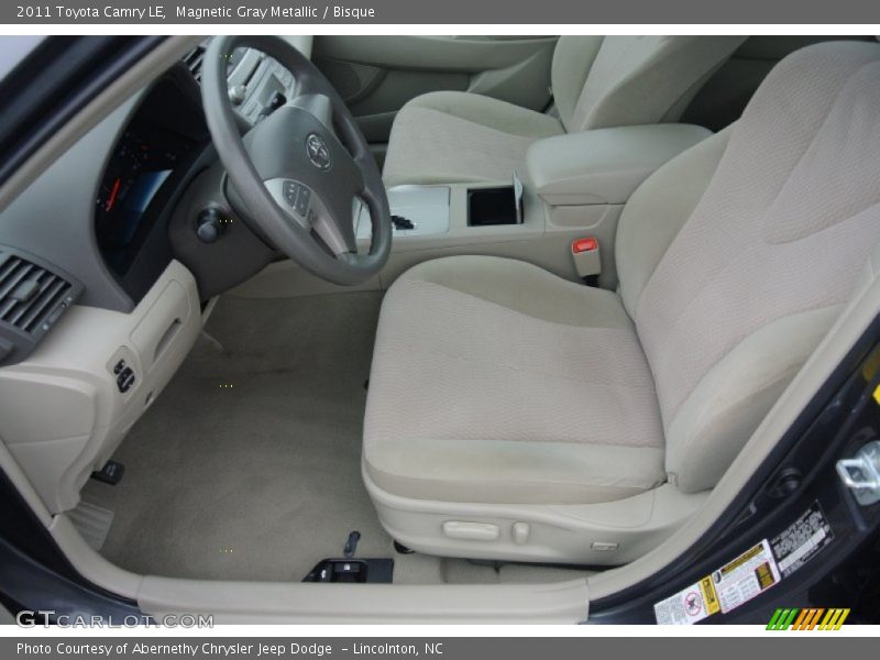 Magnetic Gray Metallic / Bisque 2011 Toyota Camry LE