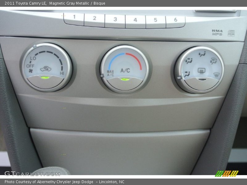 Magnetic Gray Metallic / Bisque 2011 Toyota Camry LE