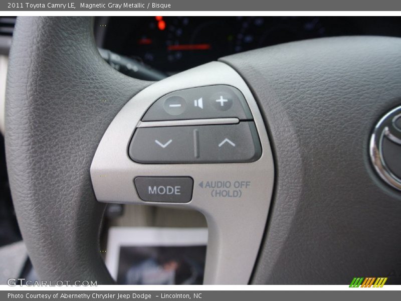 Magnetic Gray Metallic / Bisque 2011 Toyota Camry LE