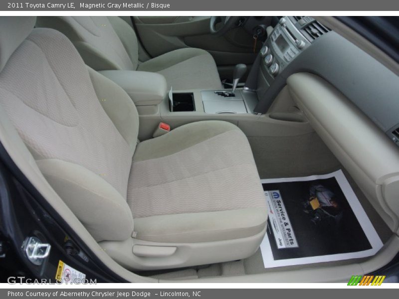 Magnetic Gray Metallic / Bisque 2011 Toyota Camry LE