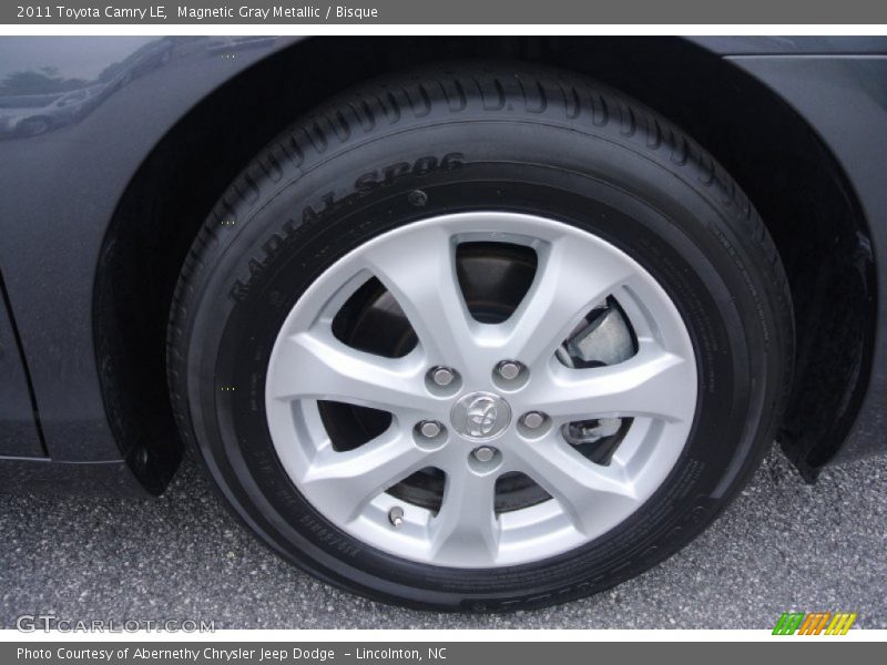 Magnetic Gray Metallic / Bisque 2011 Toyota Camry LE