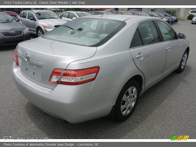 Classic Silver Metallic / Ash Gray 2010 Toyota Camry LE