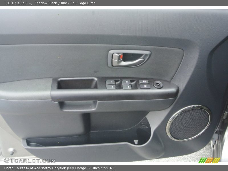 Shadow Black / Black Soul Logo Cloth 2011 Kia Soul +