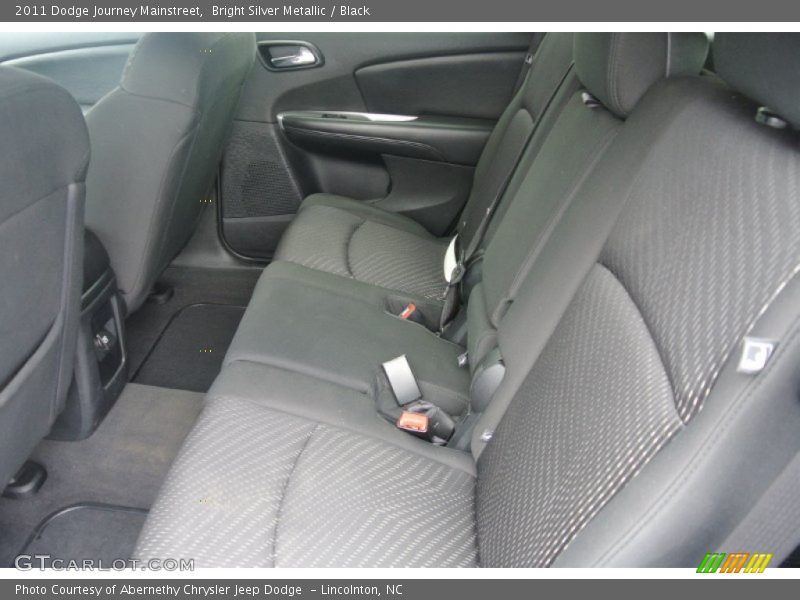 Bright Silver Metallic / Black 2011 Dodge Journey Mainstreet