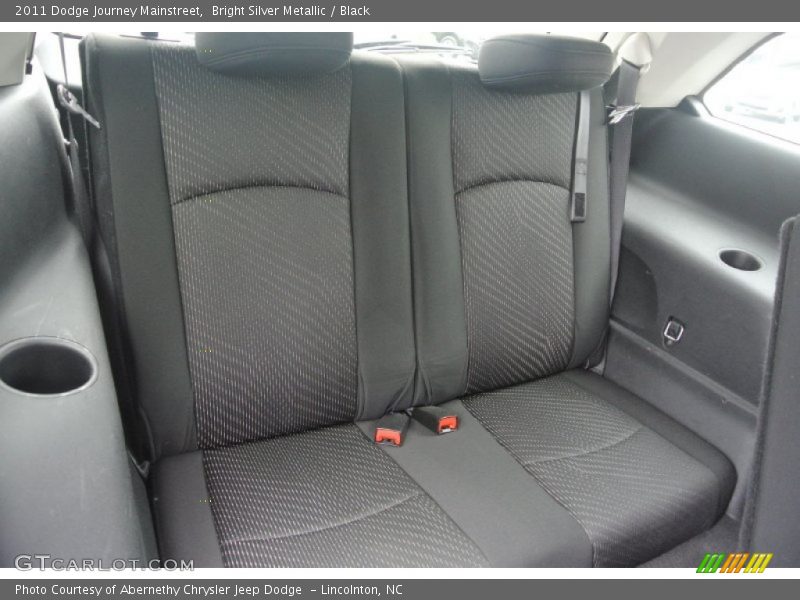 Bright Silver Metallic / Black 2011 Dodge Journey Mainstreet