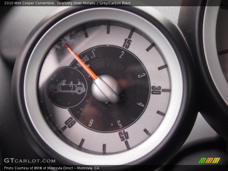 Sparkling Silver Metallic / Grey/Carbon Black 2010 Mini Cooper Convertible