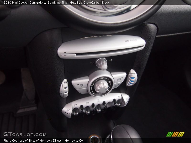 Sparkling Silver Metallic / Grey/Carbon Black 2010 Mini Cooper Convertible