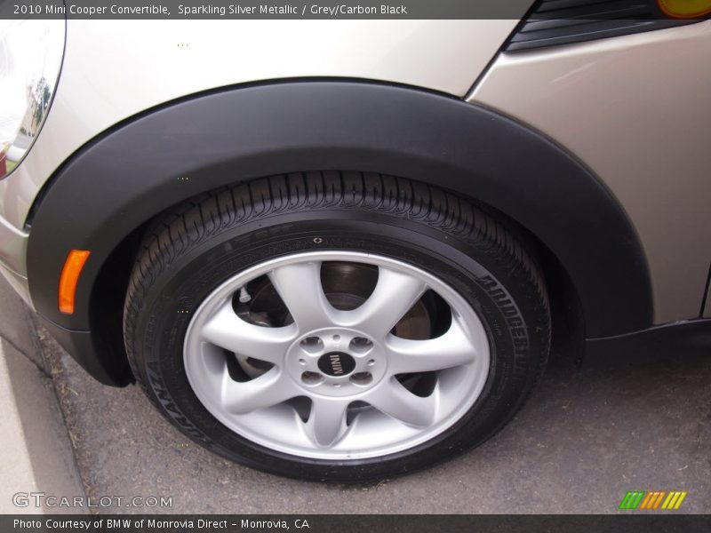 Sparkling Silver Metallic / Grey/Carbon Black 2010 Mini Cooper Convertible