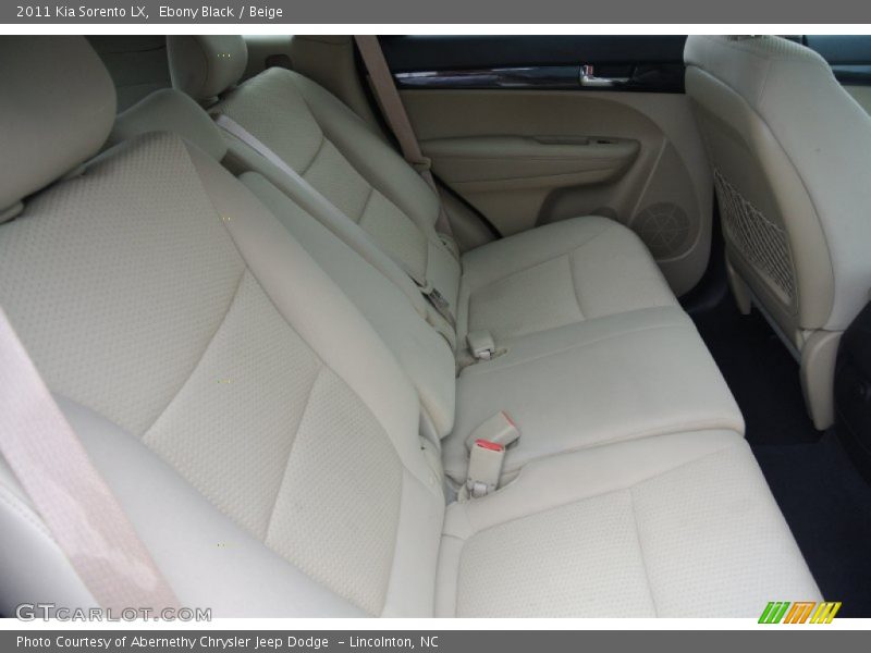 Ebony Black / Beige 2011 Kia Sorento LX