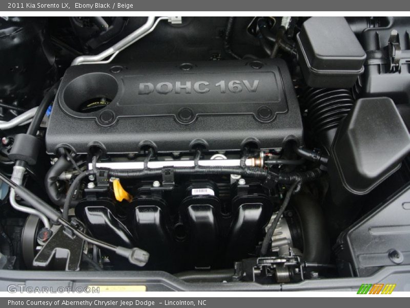 Ebony Black / Beige 2011 Kia Sorento LX