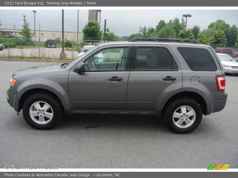 Sterling Gray Metallic / Stone 2012 Ford Escape XLS