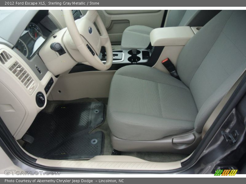 Sterling Gray Metallic / Stone 2012 Ford Escape XLS