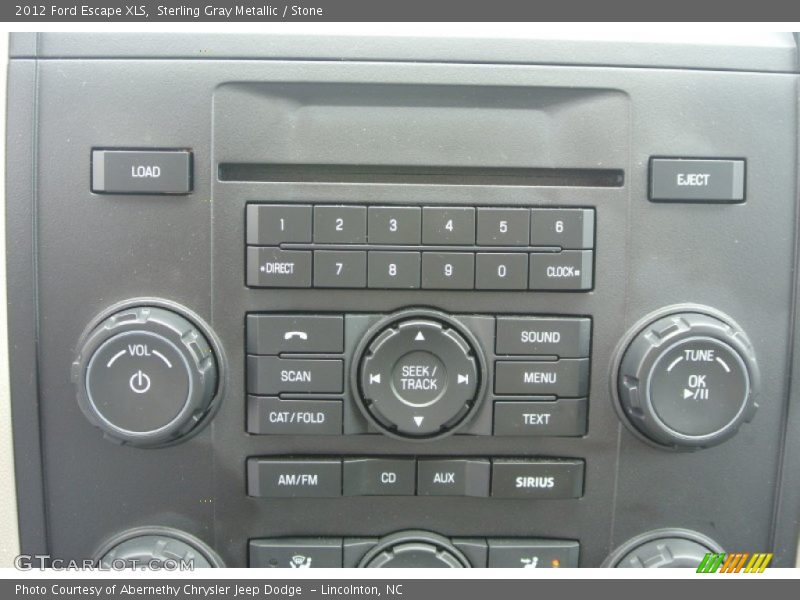 Sterling Gray Metallic / Stone 2012 Ford Escape XLS