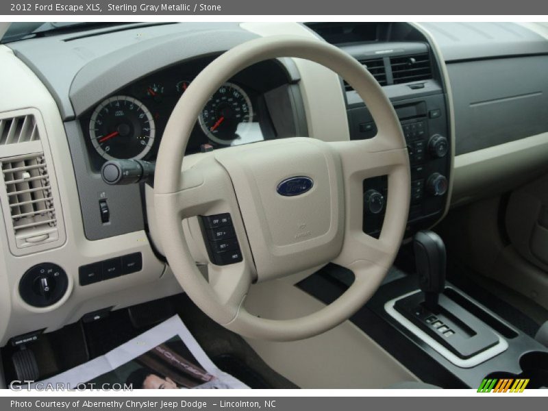 Sterling Gray Metallic / Stone 2012 Ford Escape XLS