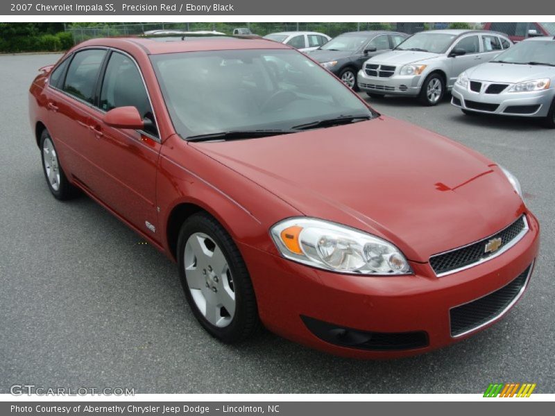 Precision Red / Ebony Black 2007 Chevrolet Impala SS