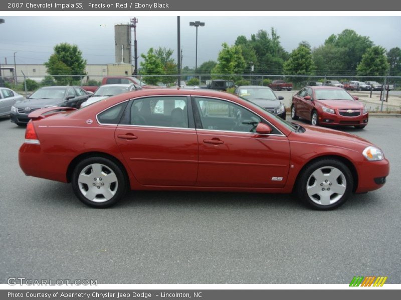 Precision Red / Ebony Black 2007 Chevrolet Impala SS