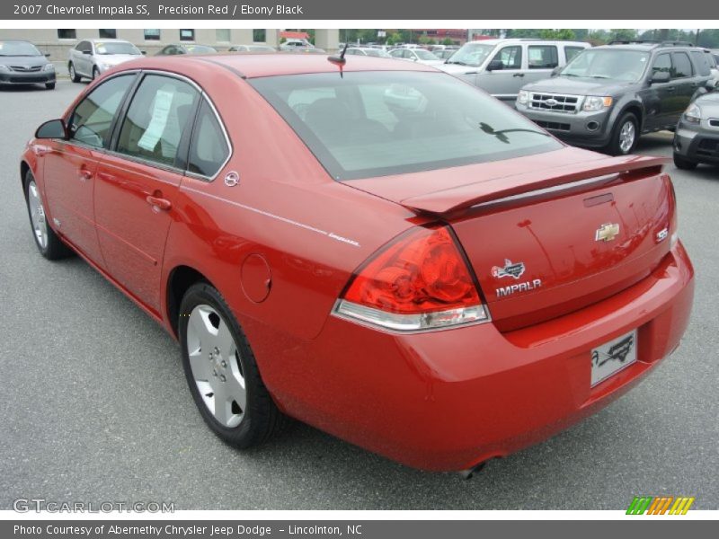 Precision Red / Ebony Black 2007 Chevrolet Impala SS