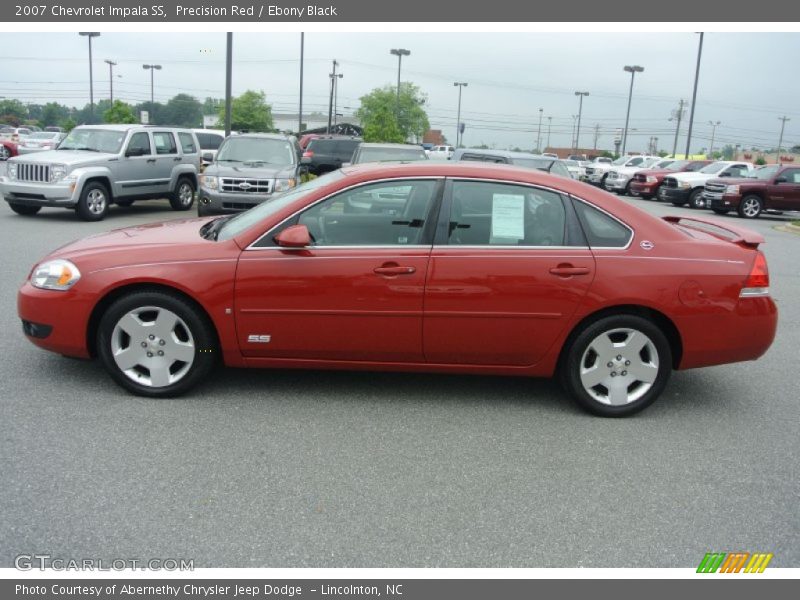 Precision Red / Ebony Black 2007 Chevrolet Impala SS
