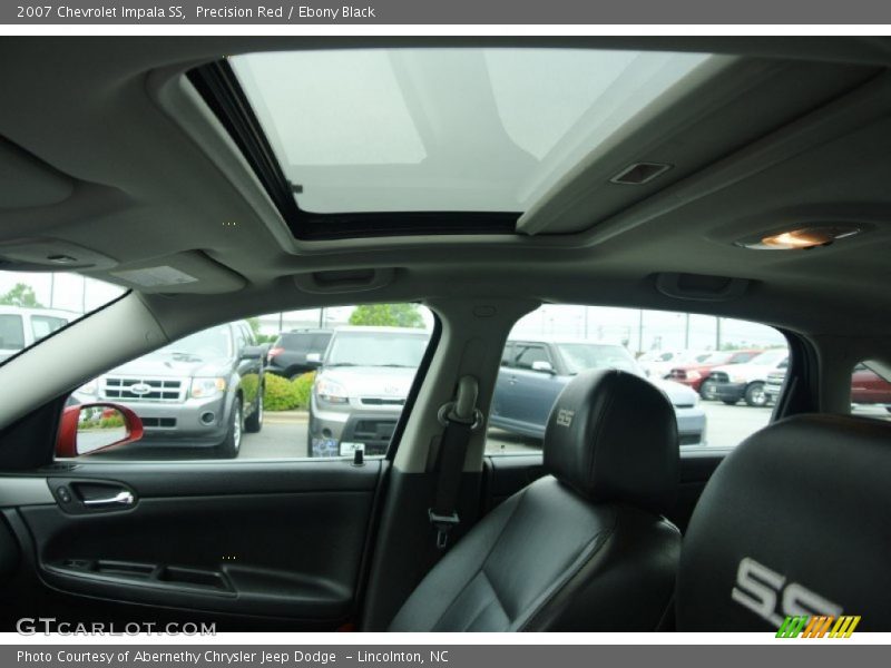 Precision Red / Ebony Black 2007 Chevrolet Impala SS