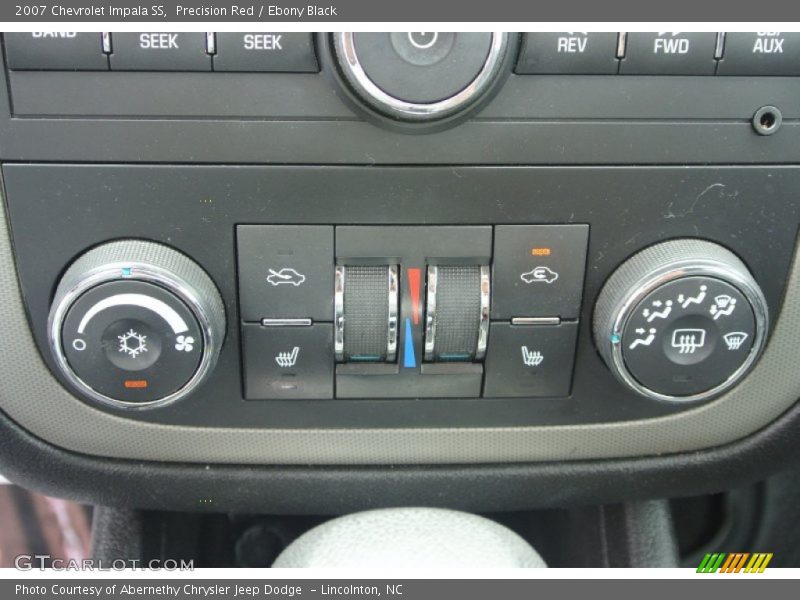 Precision Red / Ebony Black 2007 Chevrolet Impala SS