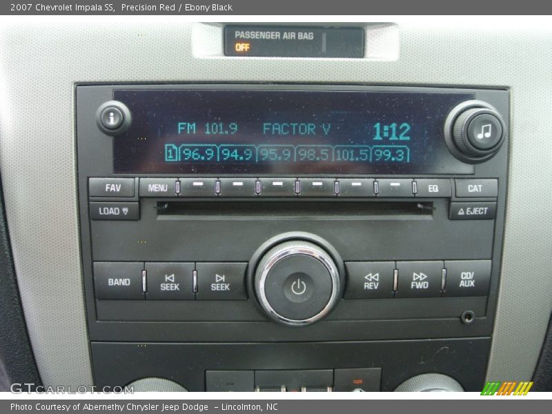 Precision Red / Ebony Black 2007 Chevrolet Impala SS