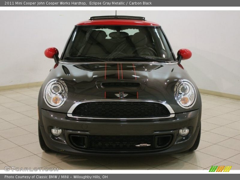 Eclipse Gray Metallic / Carbon Black 2011 Mini Cooper John Cooper Works Hardtop