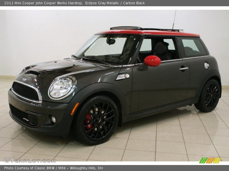 Front 3/4 View of 2011 Cooper John Cooper Works Hardtop