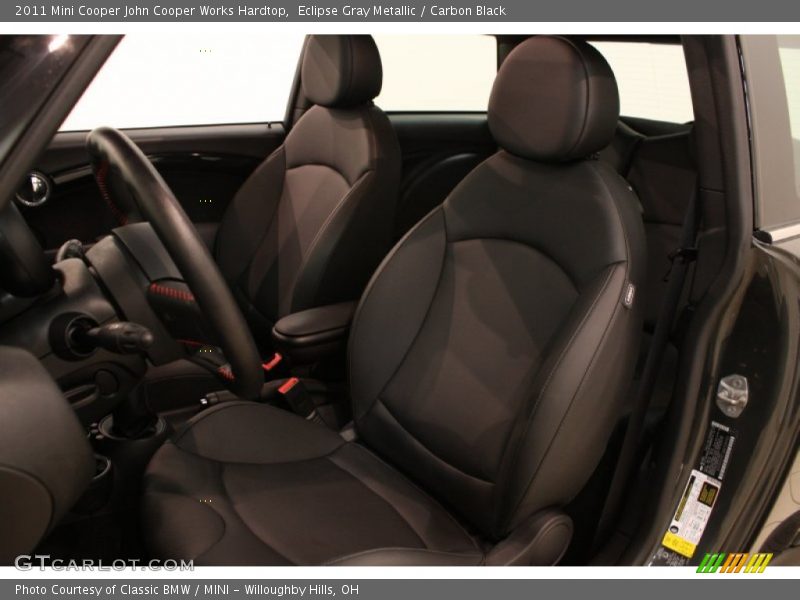 Eclipse Gray Metallic / Carbon Black 2011 Mini Cooper John Cooper Works Hardtop