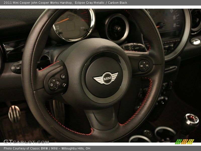 Eclipse Gray Metallic / Carbon Black 2011 Mini Cooper John Cooper Works Hardtop