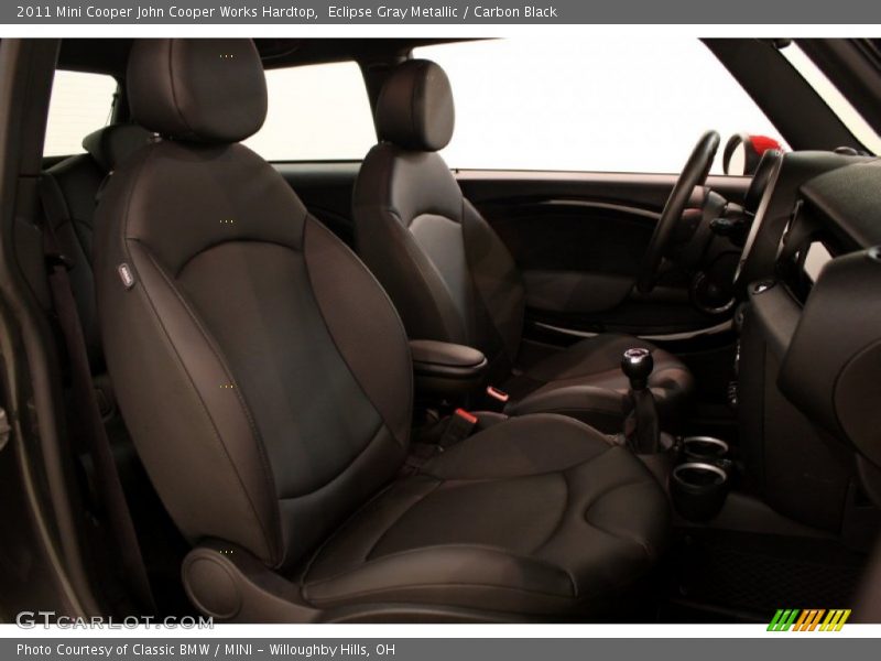 Eclipse Gray Metallic / Carbon Black 2011 Mini Cooper John Cooper Works Hardtop