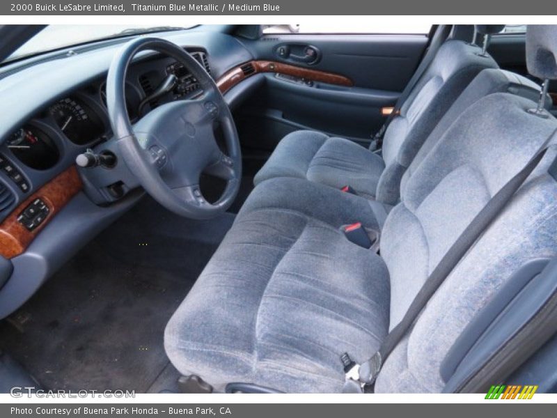 Medium Blue Interior - 2000 LeSabre Limited 