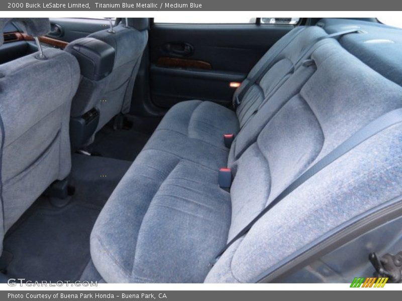 Rear Seat of 2000 LeSabre Limited