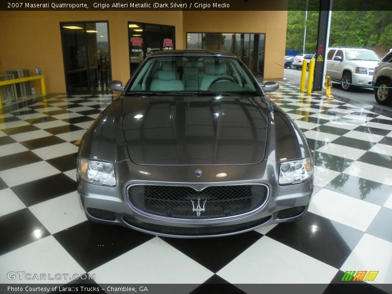 Grigio Alfieri Metallic (Dark Silver) / Grigio Medio 2007 Maserati Quattroporte