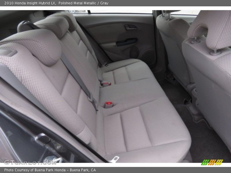 Polished Metal Metallic / Gray 2010 Honda Insight Hybrid LX