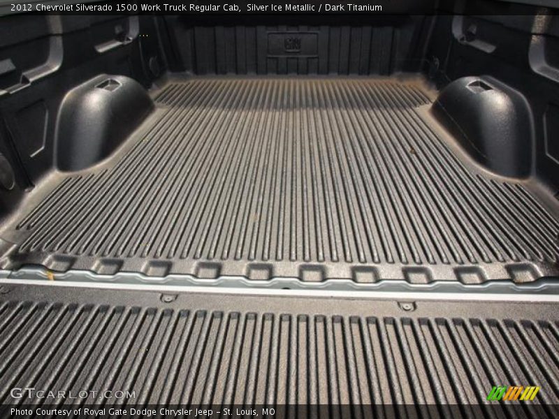 Silver Ice Metallic / Dark Titanium 2012 Chevrolet Silverado 1500 Work Truck Regular Cab