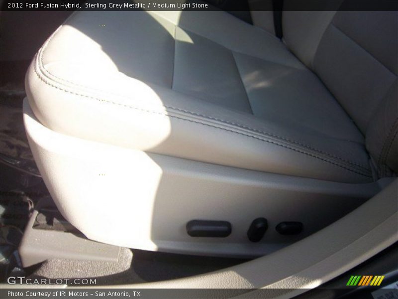 Sterling Grey Metallic / Medium Light Stone 2012 Ford Fusion Hybrid
