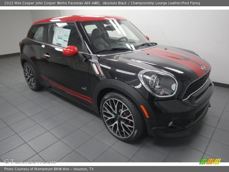 Front 3/4 View of 2013 Cooper John Cooper Works Paceman All4 AWD
