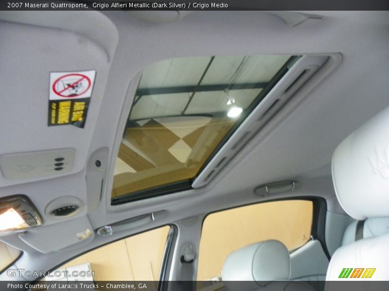 Grigio Alfieri Metallic (Dark Silver) / Grigio Medio 2007 Maserati Quattroporte